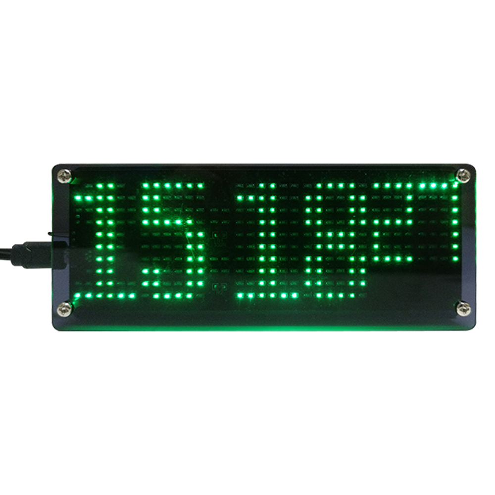 Diy Electronics Learning Kit - Kit Elektronik Jam Dot Matrix Digital