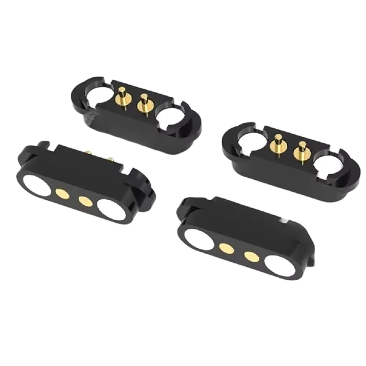 Diy Electronic Load - 12PCS Konektor Pogo Pin Magnetik 2Pin