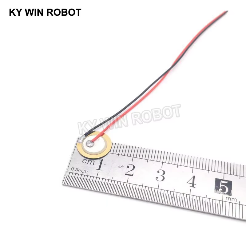 Diy Electronic Components - 10 Buah Pelat Wafer Keramik Piezoelektrik