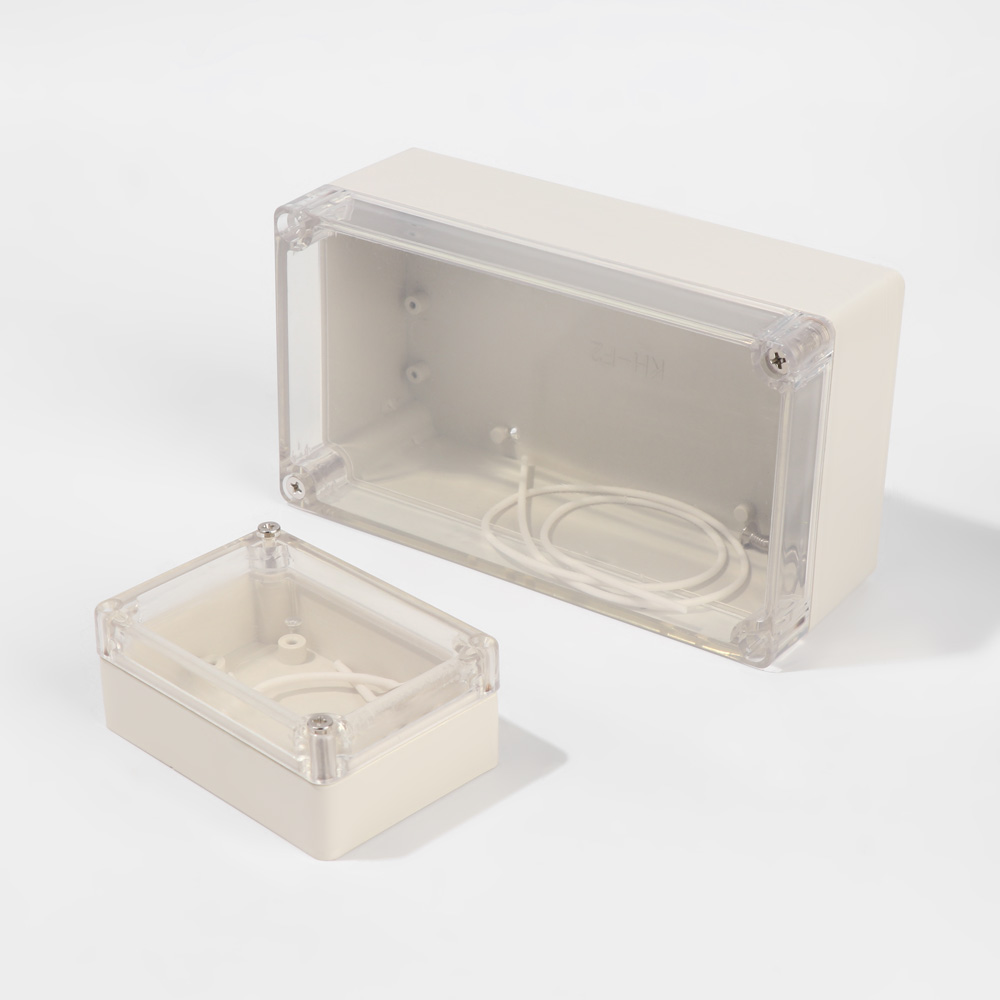 Diy Electronics Websites - Kotak sambungan plastik antiair putih kotak
