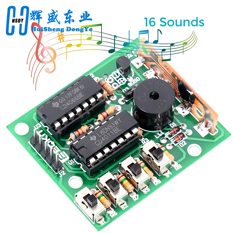 Diy Electronics Learning Kit - Kotak musik 16 