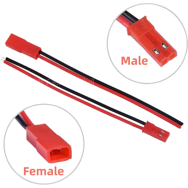 Diy Electronics Power Supply - 20pcs 10 Pasang Kit Konektor JST