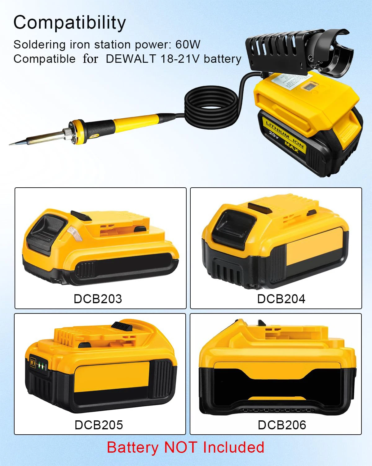 Kit Besi Solder Portabel Kompa - Diy Electronics Power Supply ulasan dan harga