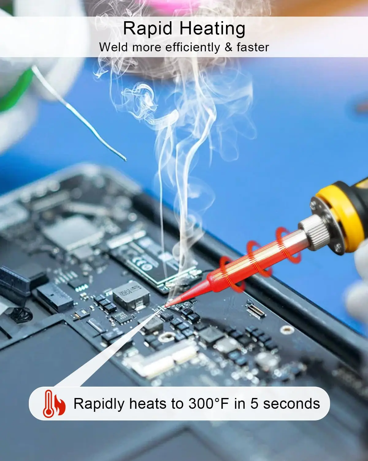Kit Besi Solder Portabel Kompa - Diy Electronics Power Supply ulasan dan harga