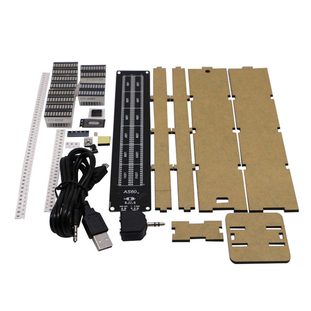 AS60 LED Tingkat Volume Displa - Diy Electronics Tool Kit ulasan dan harga