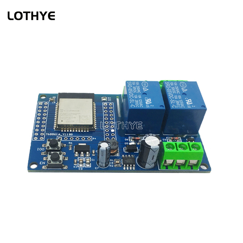 Modul Relay Wifi Bluetooth Dua - Esp32 Wifi Bluetooth ulasan dan harga