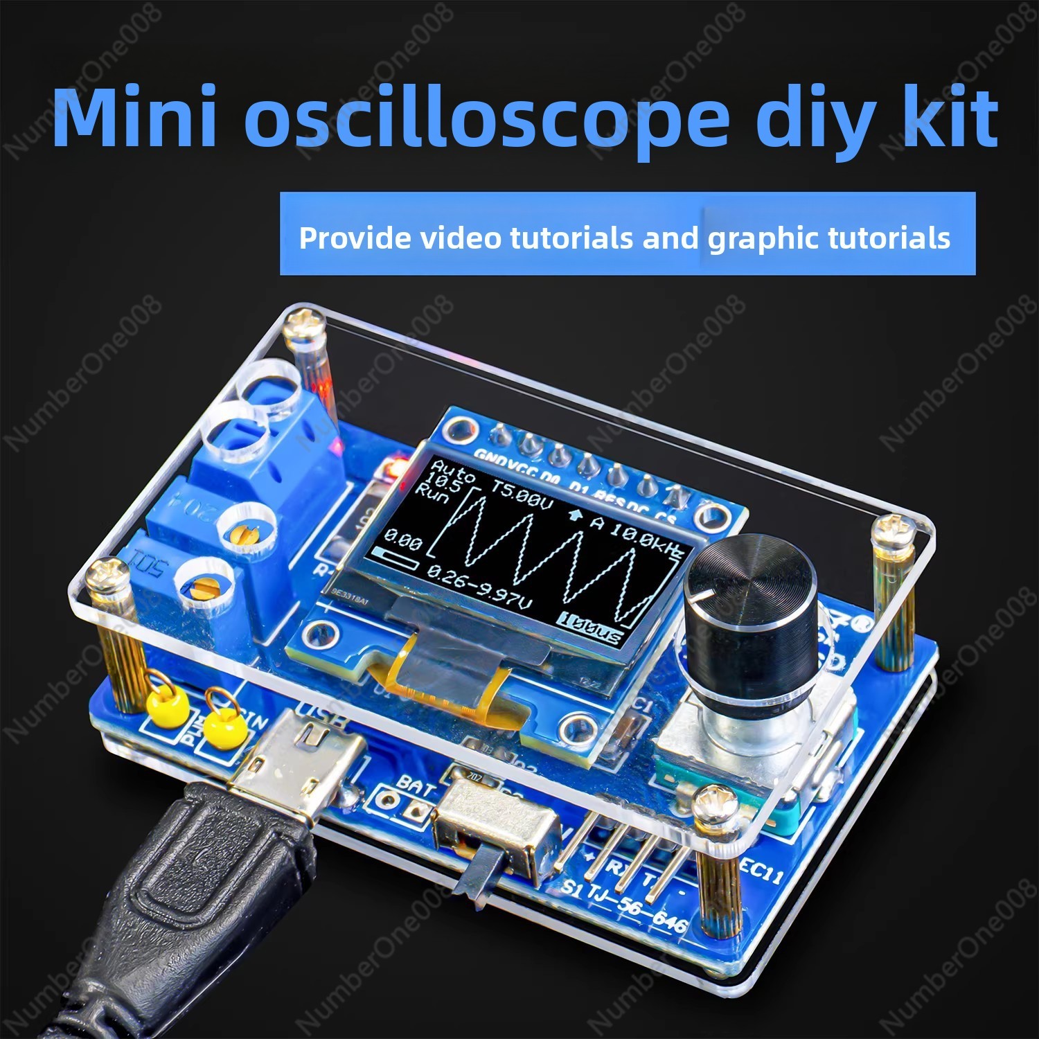 TJ-56-646 Mini DSO Oscilloscop - Oscilloscope Dso Mini ulasan dan harga