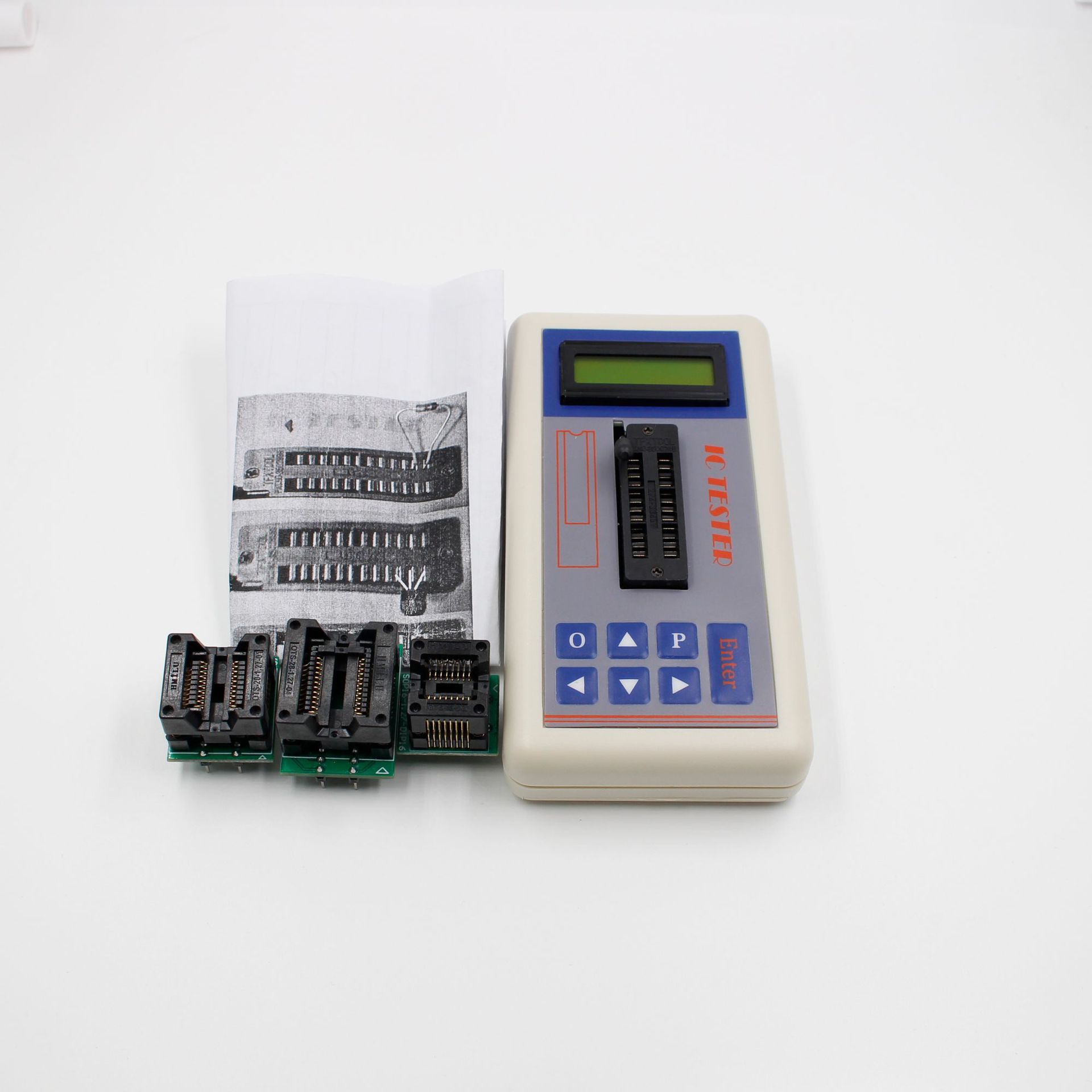 Penguji Transistor IC TSH‑06F  - Diy Electronics Lab Equipment ulasan dan harga