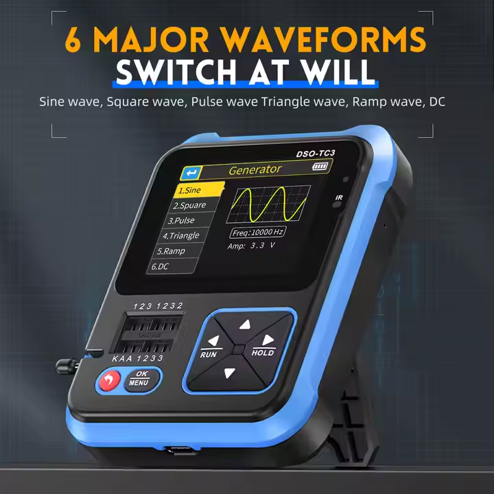 FNIRSI DSO-TC3 Mini Osiloskop  - Oscilloscope Dso Mini ulasan dan harga
