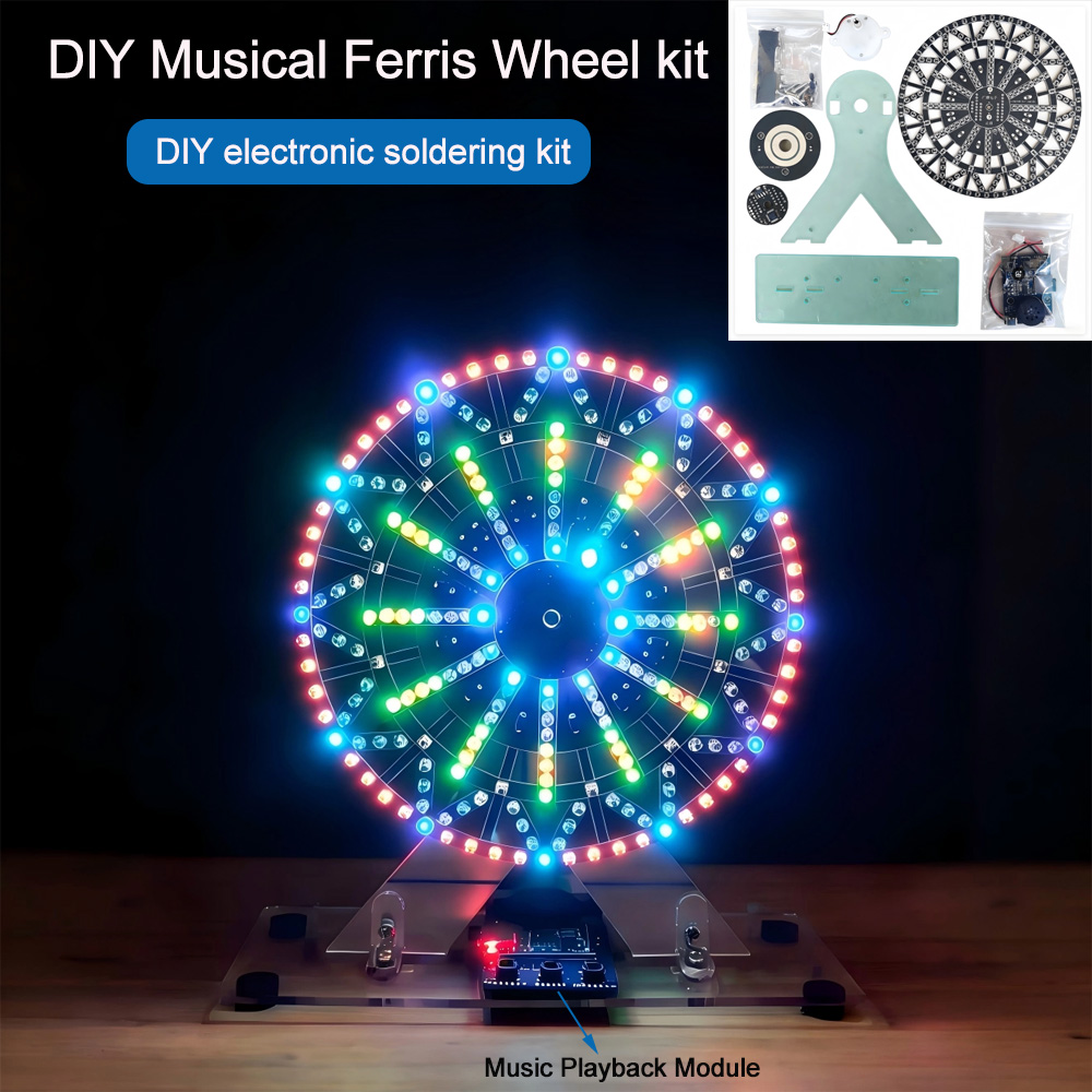Kit elektronik DIY Roda Ferris - Diy Electronics Tool Kit ulasan dan harga