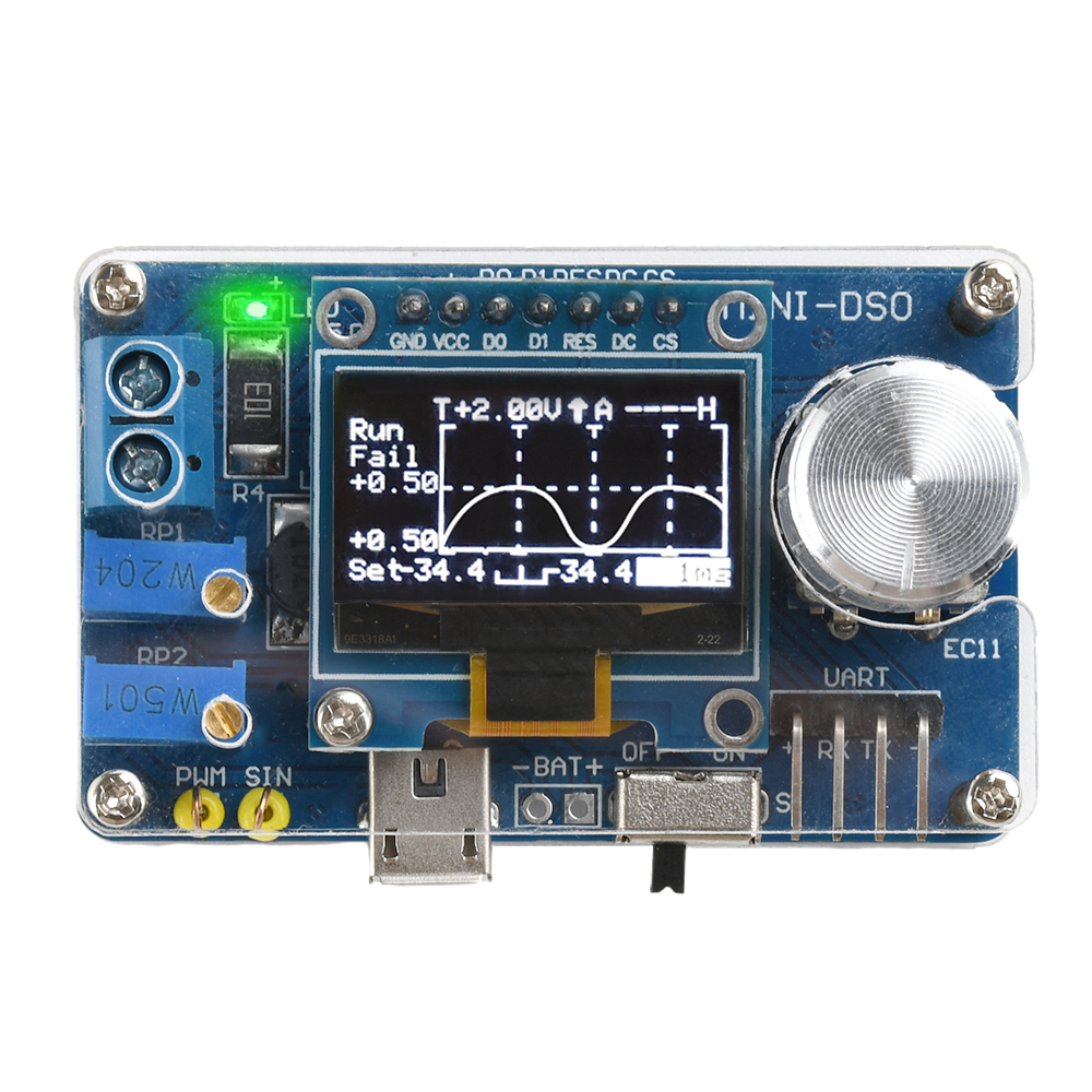 Kit Elektronik Osiloskop Digit - Oscilloscope Dso Mini ulasan dan harga
