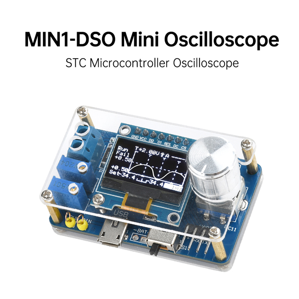 Kit Elektronik Osiloskop Digit - Oscilloscope Dso Mini ulasan dan harga