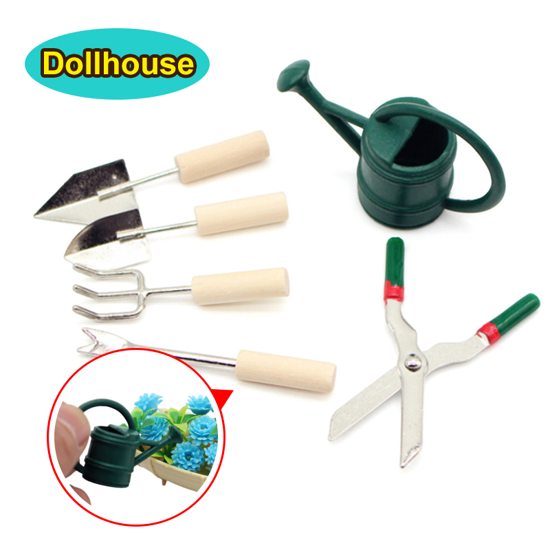 1/12 Set Alat Berkebun Miniatu - Diy Electronics Housing ulasan dan harga