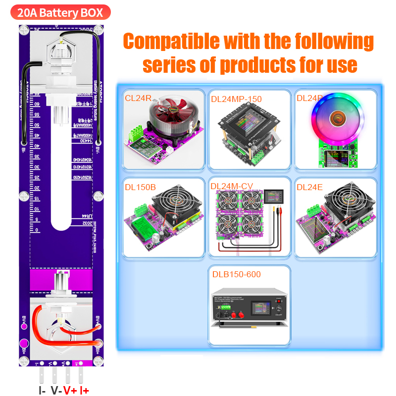 ATORCH kotak deteksi pengukur  - Diy Electronic Load ulasan dan harga