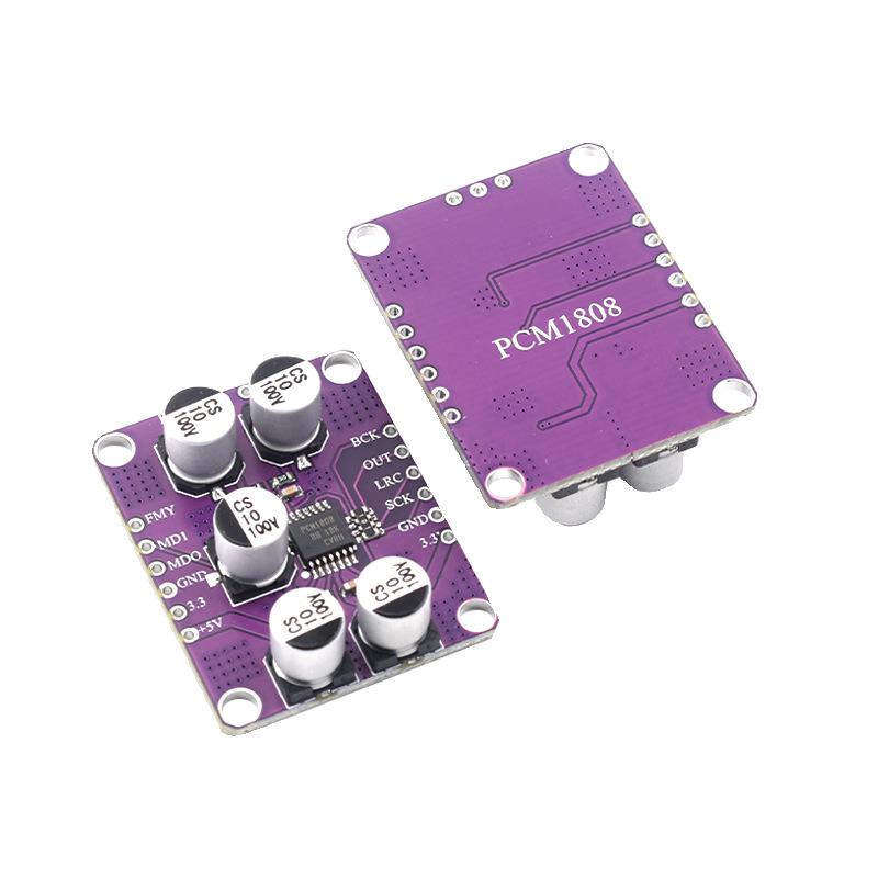 Modul ADC Stereo PCM1808 24Bit - Diy Electronic Components ulasan dan harga