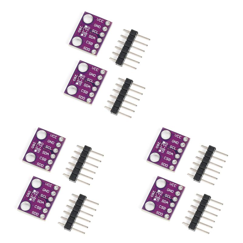 A93E-6PCS BME280 3.3V Modul Se - Bme280 Humidity Sensor ulasan dan harga