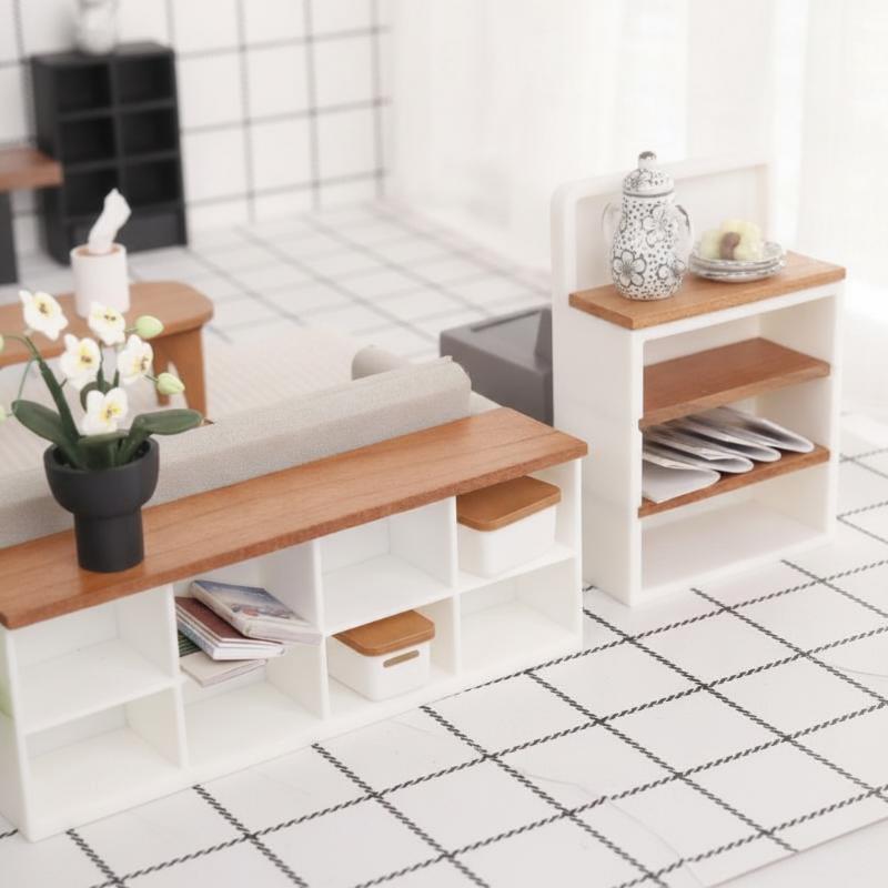 @ Lemari Samping Miniatur/Meja - Diy Electronics Housing ulasan dan harga