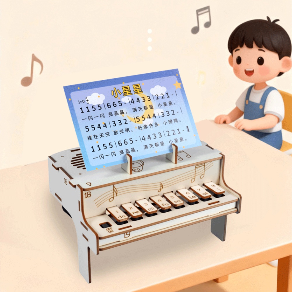 Kit Perakitan Model Piano Elek - Diy Electronics Learning Kit ulasan dan harga