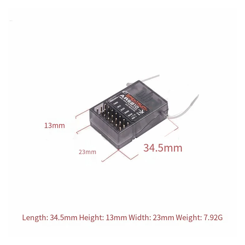 DSMX DSM2 AR6210 6CH penerima  - Oscilloscope Dso Mini ulasan dan harga