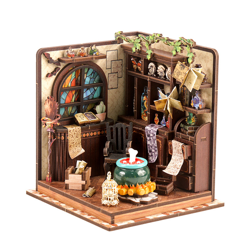 Kit Model Miniatur Kayu DIY Be - Diy Electronics Housing ulasan dan harga
