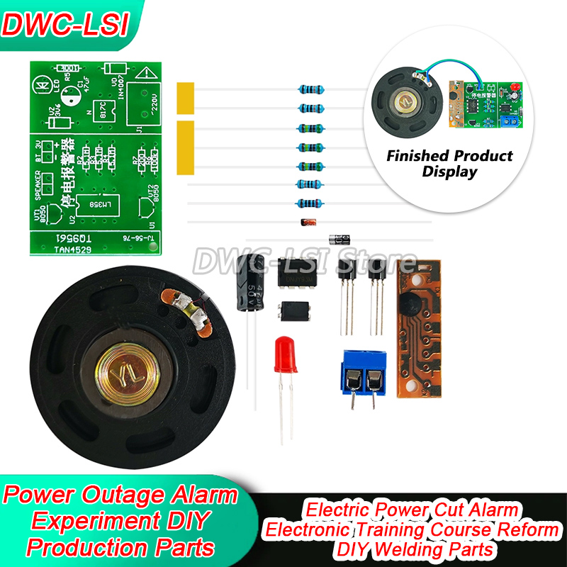 Kit Eksperimental Alarm Pemada - Diy Electronics Course ulasan dan harga