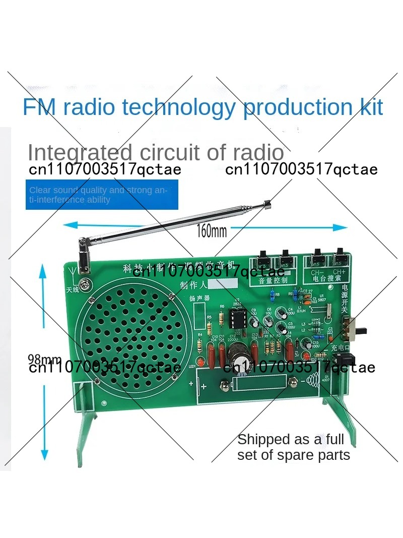 Kit Radio FM FM FM elektronik  - Diy Electronic Components ulasan dan harga