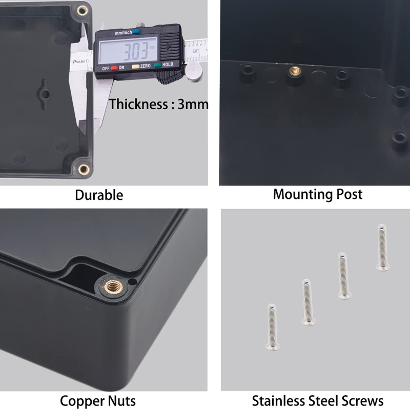 Kotak sambungan listrik plasti - Diy Electronics Websites ulasan dan harga